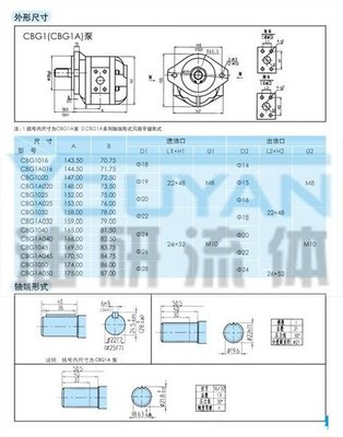 CBG系列液压动力机械及元件 精密制造与高效动力的融合